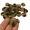 Botão de Costura Tartaruga 4 Furos 21.5mm 34L - 200 peças - Pacote Fechado