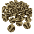 Botão de Costura Tartaruga 4 Furos 21.5mm 34L - 200 peças