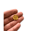 Botão de Costura Dourado 18mm ou 21mm 2 Furos - PACOTE FECHADO - 200 Unidades