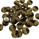 Botão de Costura Tartaruga 4 Furos 18mm 28L - 200 peças - Pacote Fechado