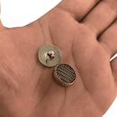 Botão Pezinho Costura Trabalhado 18mm 200 pçs Qualidade A