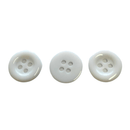 PACOTE FECHADO - Botão 4 Furos Branco 12.5mm 1000Un