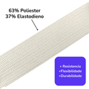Elástico 2,5cm 25mm Para Cintura E Cos De Roupas Cueca - 25m