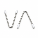 PACOTE FECHADO -  Arco em V para Decote de Metal 5cm 200Un