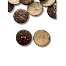 Botão de Coco 23mm 2 Furos - 200 unidades