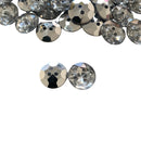 Botão Chaton Prata 11,5mm 2 furos - 1000 peças - Pacote Fechado