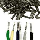 Ponteira de Metal Prata 2,0cm - 100Un