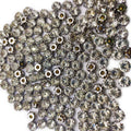 Strass de Rebitar 8mm + Rebite Aço inox - Alto Brilho - 100 Peças