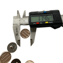 Botão Pezinho Costura Trabalhado 18mm 200 pçs Qualidade A
