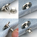 Botão Jeans Encaixe Ajuste Manual - 10 Peças