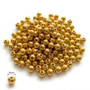 PACOTE FECHADO - Perola Com Furo Dourado 5mm 7500Un