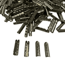 PACOTE FECHADO - Ponteira de Metal Prata 2,3cm - 1000Un