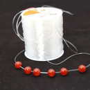 Fio De Silicone Elástico P/ Pulseiras - 0.8mm - 1000 Metros