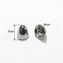 PACOTE FECHADO - Spike de Rebitar Prata 8mm 420g 4.214Un