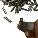 Ponteira de Metal Prata 2,3cm - 100Un