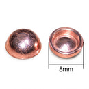 PACOTE FECHADO - Spike de Rebitar Rose 8mm 460g  5180Un