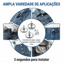 Botão Jeans Encaixe Ajuste Manual - 10 Peças