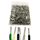 PACOTE FECHADO - Ponteira de Metal Prata 2,0cm - 1000Un
