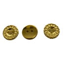 PACOTE FECHADO - Botão 4 Furos Dourado 12.5mm 1000Un
