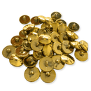 Botão Pezinho Dourado - 50Un