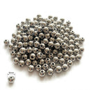 PACOTE FECHADO - Perola Com Furo Prata 5mm 7500Un