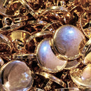 Botão Pezinho Rose 18mm - 200 Unidades - Pacote Fechado
