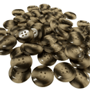 Botão de Costura Tartaruga 4 Furos 25mm 40L - 200 peças