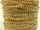Corrente Em Rolo 4mm Roupas Artesanato Colares - 100 Metros