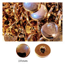 Botão Pezinho Rose 18mm - 200 Unidades - Pacote Fechado
