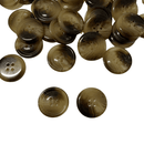 Botão de Costura Tartaruga 4 Furos 21.5mm 34L - 50 peças