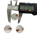 Botão Costura Tartaruga Branco 15mm 4 Furos - 500 peças