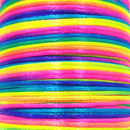 Fio Cordão Cetim Seda Rabo de Rato 1mm - 100 mts Colorido