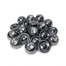 PACOTE FECHADO - Spike de Rebitar Prata Com Strass 6mm 200g 2.000Un